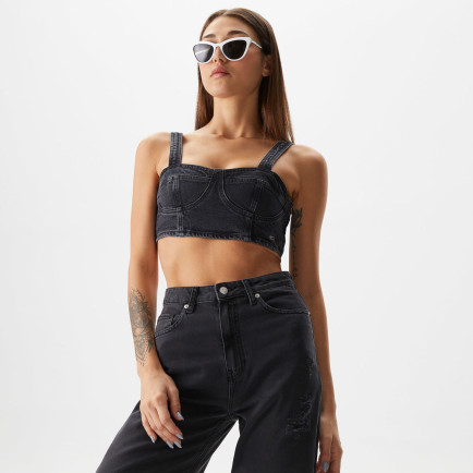 Tommy Jeans Kadın Mavi Crop Tommy Jeans Kadın Mavi Crop