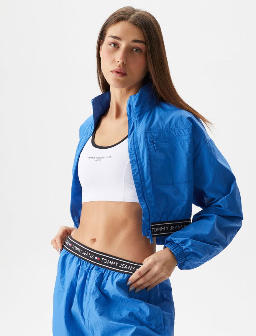 Tommy Jeans Taping Kadın Mavi Rüzgarlık Tommy Jeans Taping Kadın Mavi Rüzgarlık