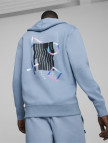Puma X Playstation Erkek Mavi Hoodie