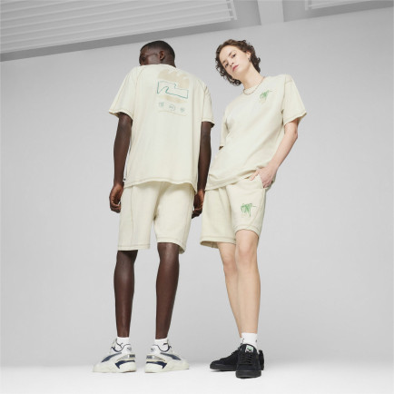 Puma Re:Collection Erkek Krem T-Shirt Puma Re:Collection Erkek Krem T-Shirt