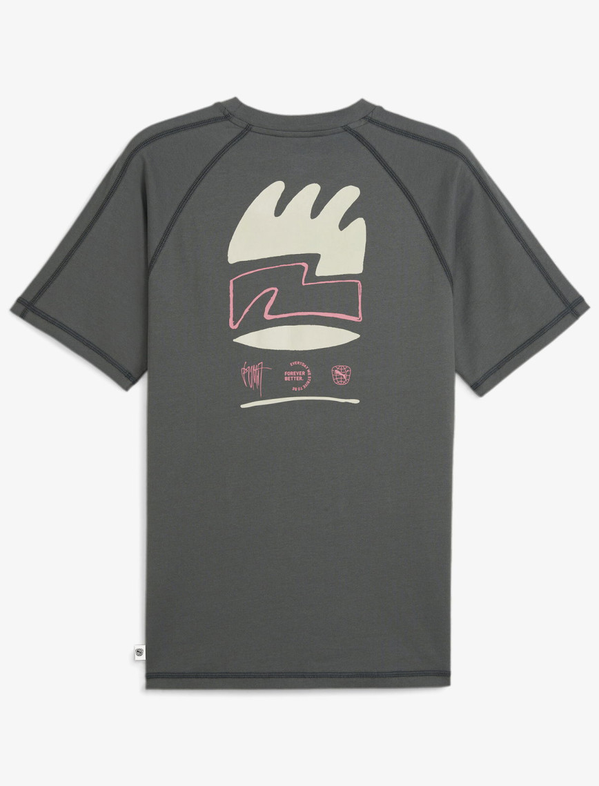 Puma RE:Collection Erkek Gri T-Shirt Puma RE:Collection Erkek Gri T-Shirt