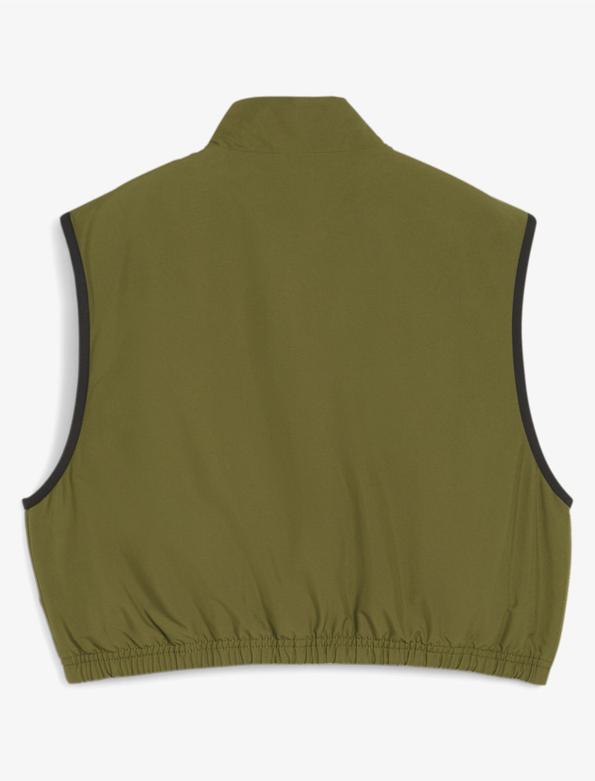 Puma Dare To Woven Vest Kadın Yeşil Ceket
