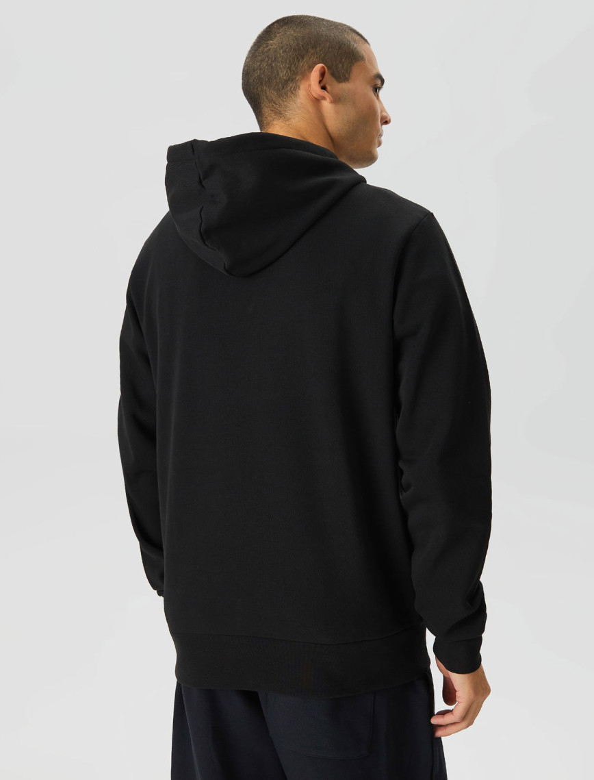 Lacoste Classic Fit Kapüşonlu Erkek Siyah Sweatshirt Lacoste Classic Fit Kapüşonlu Erkek Siyah Sweatshirt