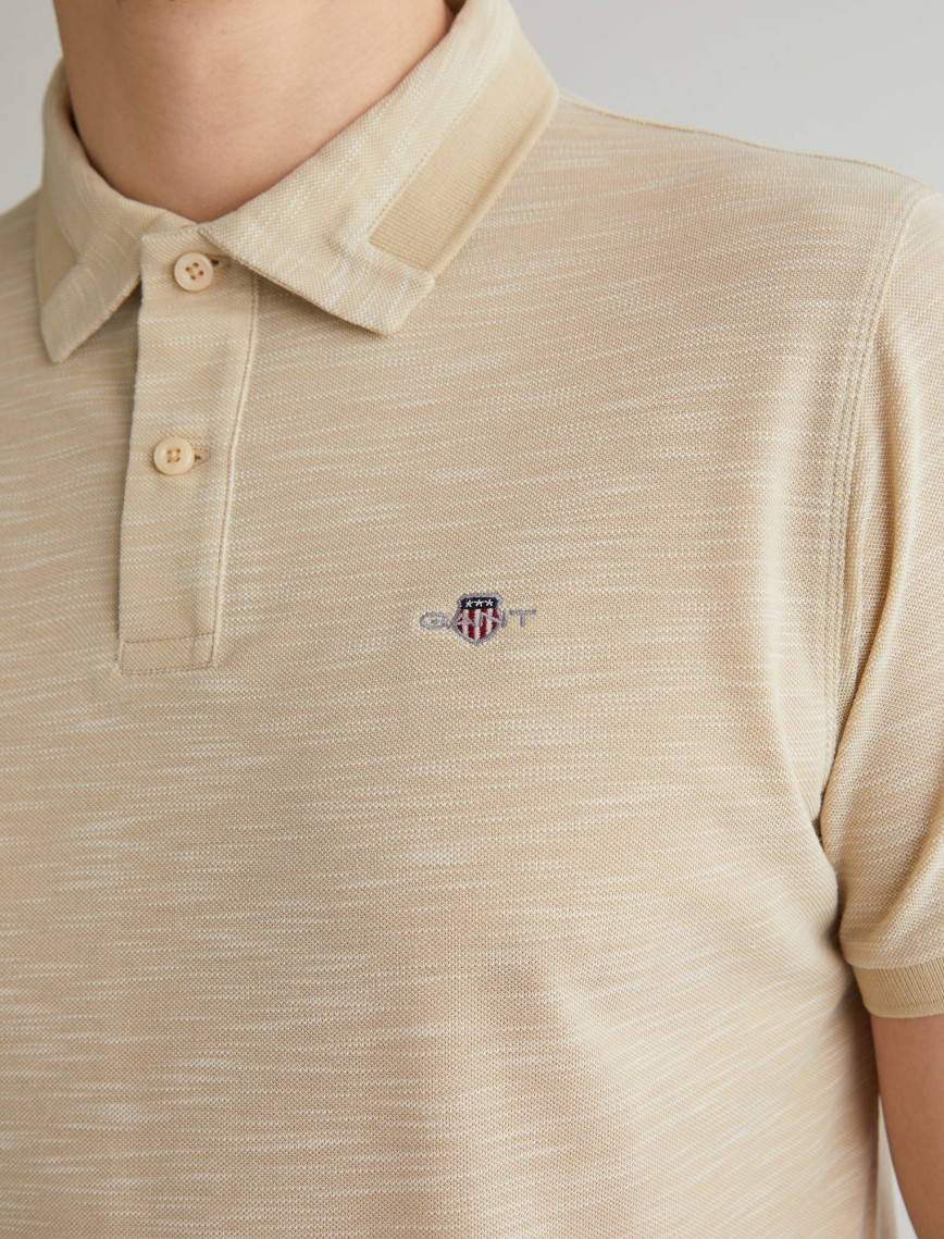 GANT Erkek Bej Regular Fit Polo GANT Erkek Bej Regular Fit Polo