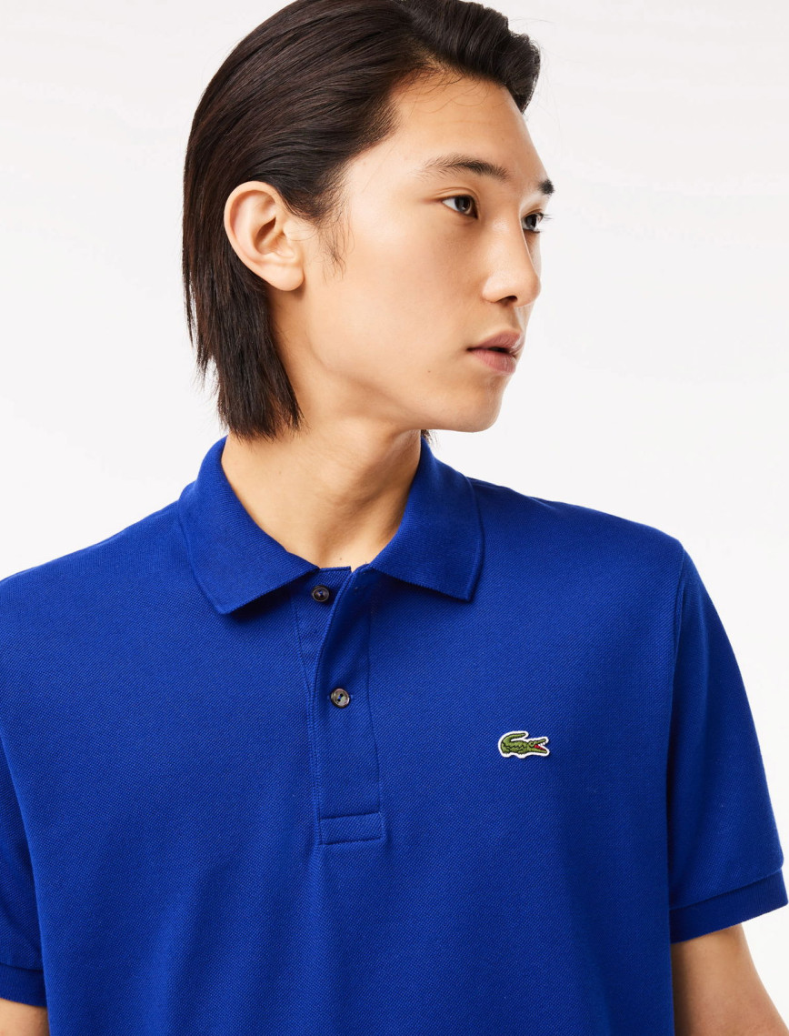 Lacoste L.12.12 Erkek Classic Fit Koyu Mavi Polo Lacoste L.12.12 Erkek Classic Fit Koyu Mavi Polo