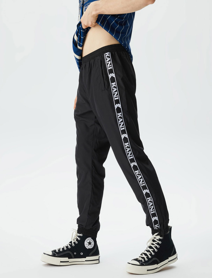 Karl Kani Og Tape Erkek Siyah Eşofman Altı Karl Kani Og Tape Erkek Siyah Eşofman Altı