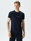 Tommy Hilfiger Logo Tipped Erkek Beyaz T-Shirt Tommy Hilfiger Logo Tipped Erkek Beyaz T-Shirt