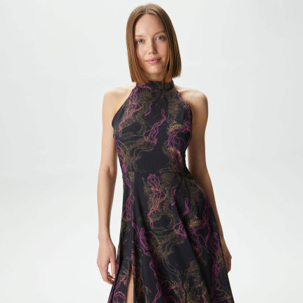 Les Benjamins Kısmet Voyage East to West 002 Kadın Siyah Elbise