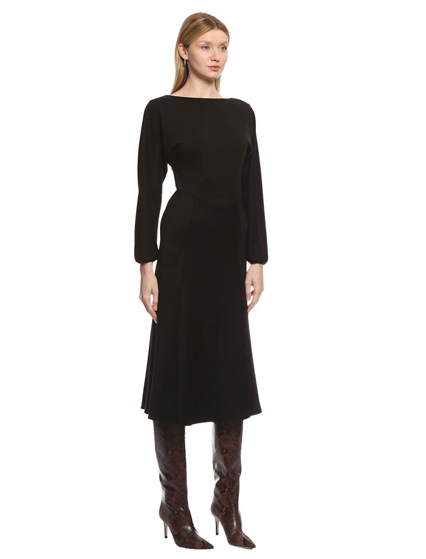 Marais Studio Kadın Sirana Siyah Jersey Elbise Siyah Marais Studio Kadın Sirana Siyah Jersey Elbise Siyah