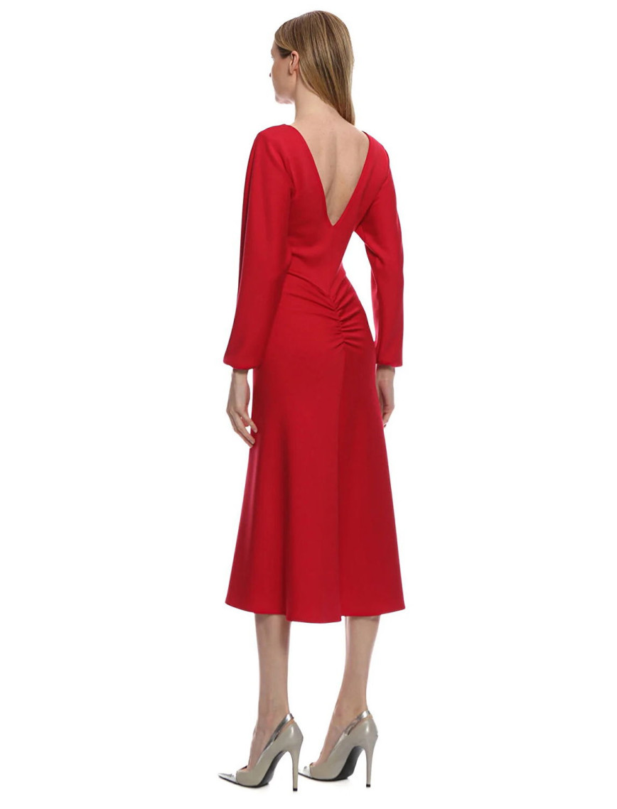 Marais Studio Kadın Sirana Red Jersey Elbise Kırmızı Marais Studio Kadın Sirana Red Jersey Elbise Kırmızı