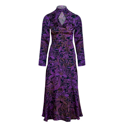 Marais Studio Sansa Mor Vegan Kupra Elbise