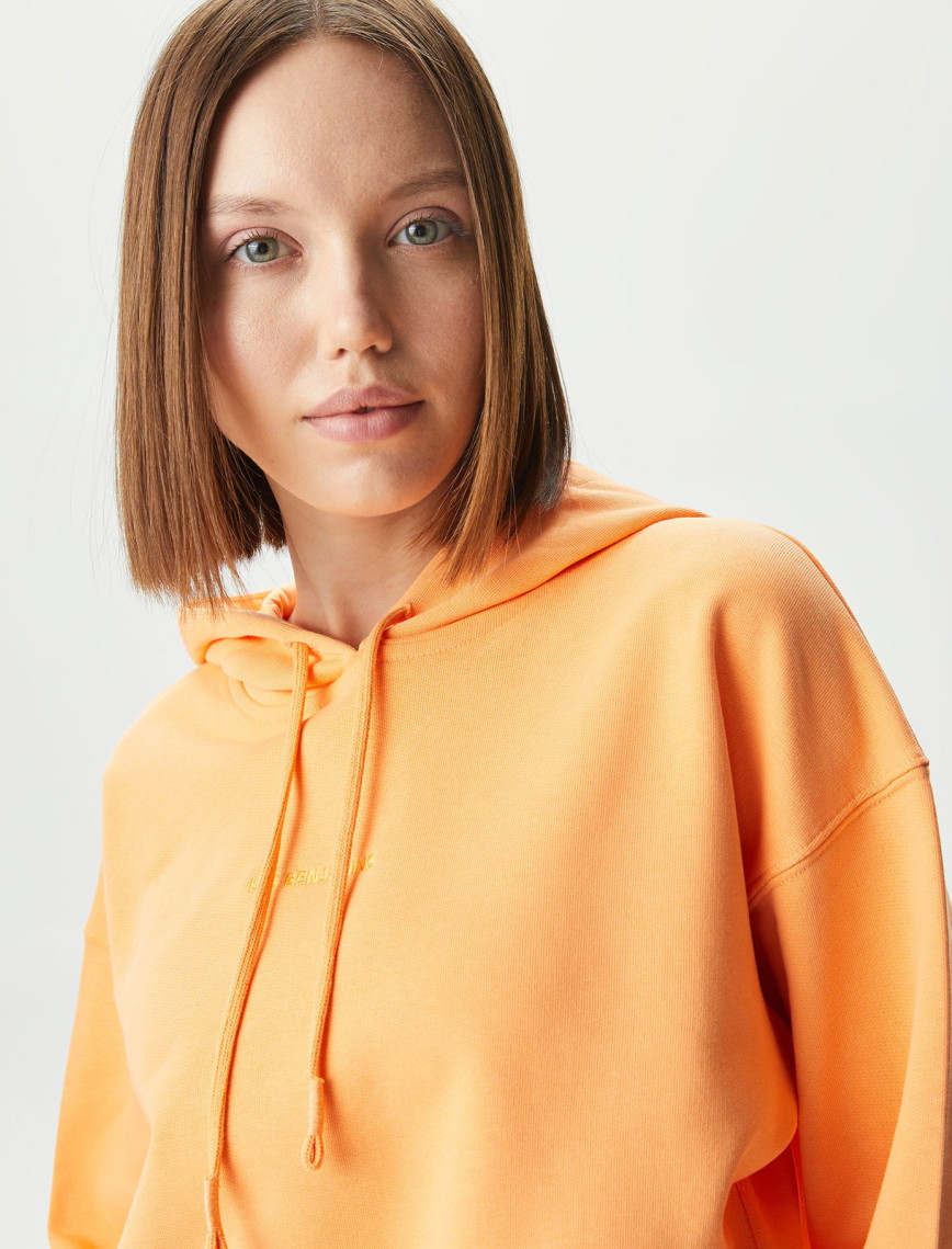 Les Benjamins Essential Kadın Turuncu Sweatshirt Les Benjamins Essential Kadın Turuncu Sweatshirt