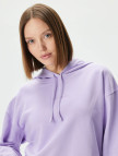 Les Benjamins 303 Kadın Mor Hoodie Les Benjamins 303 Kadın Mor Hoodie