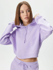 Les Benjamins 303 Kadın Mor Hoodie Les Benjamins 303 Kadın Mor Hoodie