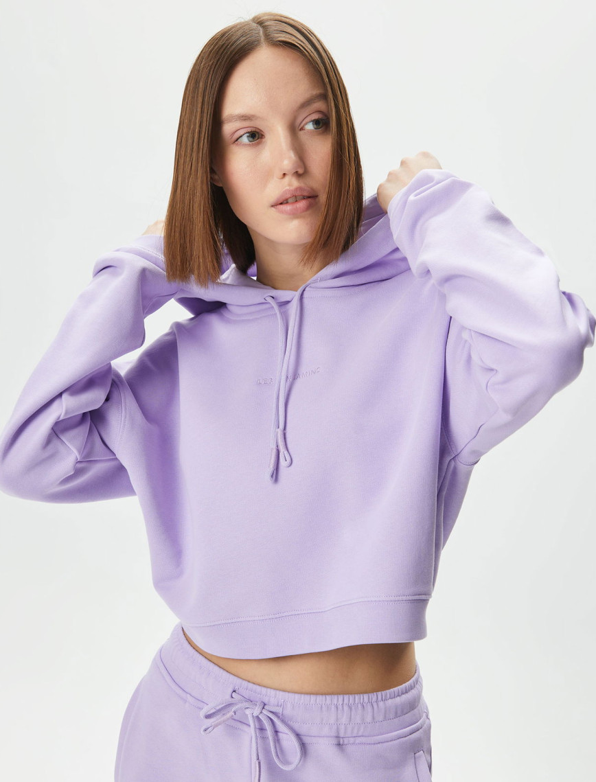 Les Benjamins 303 Kadın Mor Hoodie Les Benjamins 303 Kadın Mor Hoodie