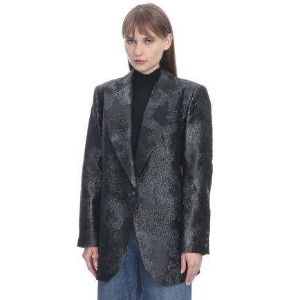 Marais Studio Kadın Vivaldi Jakar Blazer Siyah Marais Studio Kadın Vivaldi Jakar Blazer Siyah