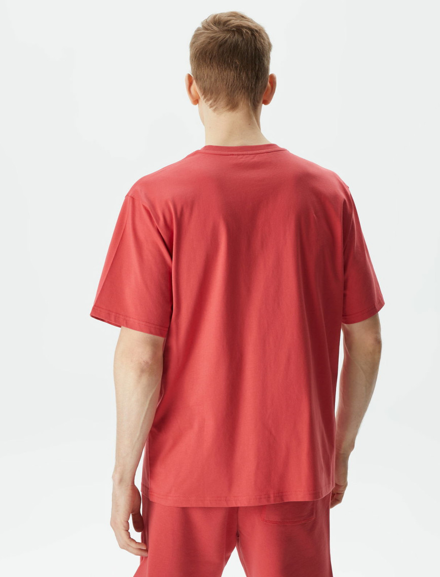 Les Benjamins Essentials 304 Erkek Kırmızı T-Shirt Les Benjamins Essentials 304 Erkek Kırmızı T-Shirt