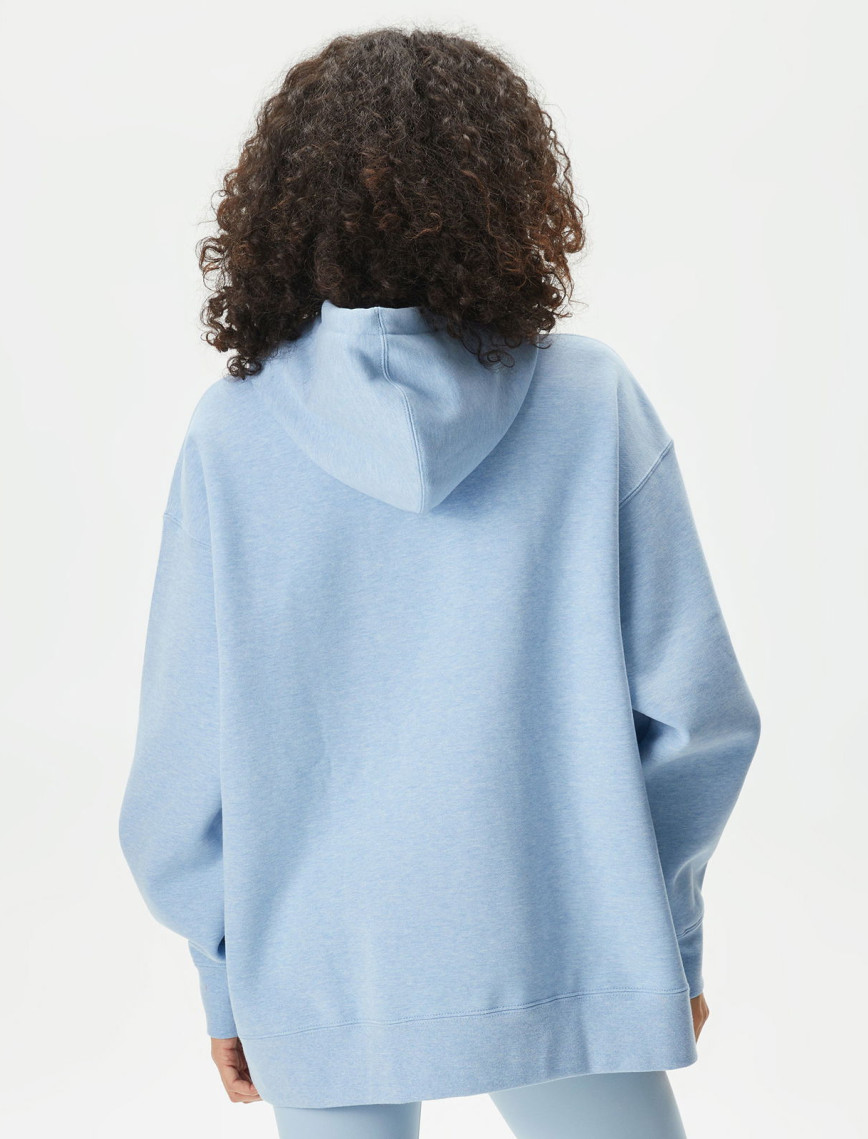 Jordan Flight Fleece Kadın Mavi Sweatshirt Jordan Flight Fleece Kadın Mavi Sweatshirt