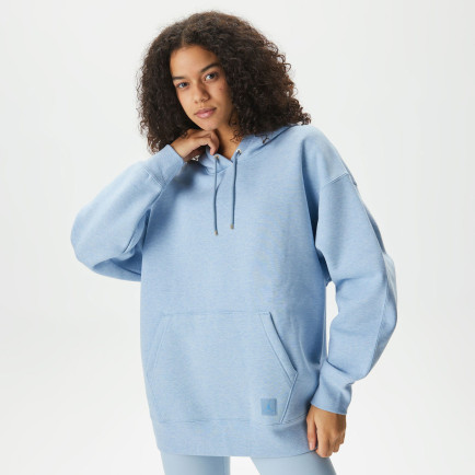 Jordan Flight Fleece Kadın Mavi Sweatshirt