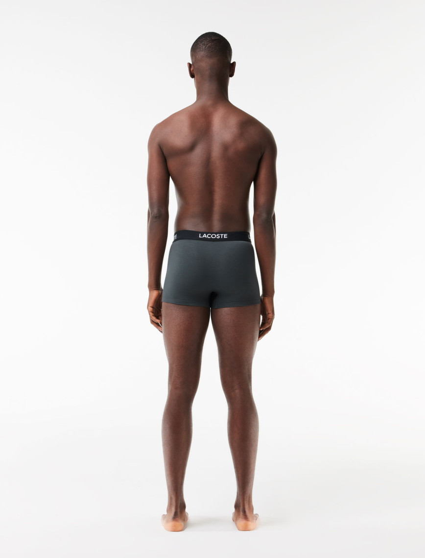 Lacoste Core Erkek 5'li Koyu Gri Boxer Lacoste Core Erkek 5'li Koyu Gri Boxer