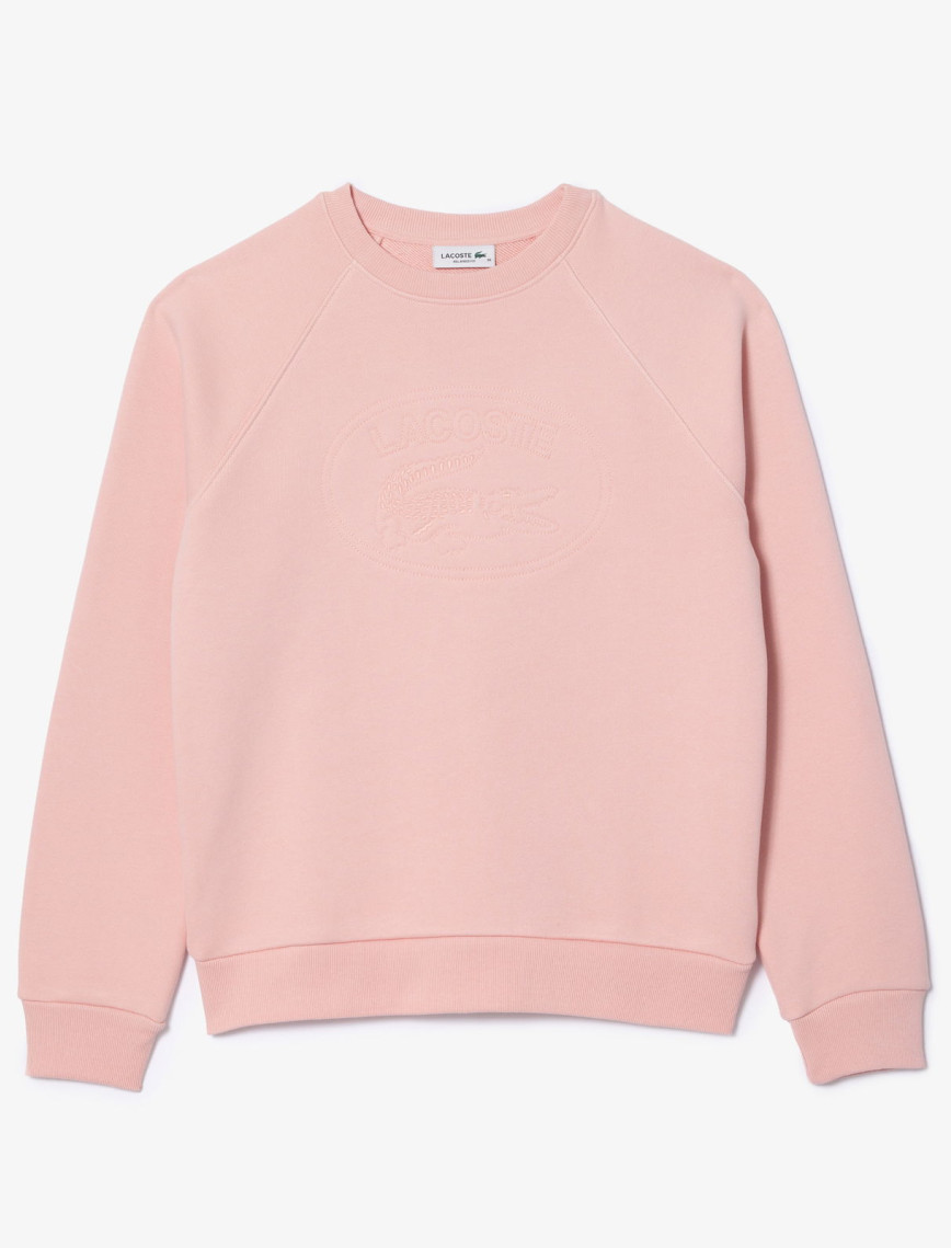 Lacoste Classic Kadın Pembe Sweatshirt Lacoste Classic Kadın Pembe Sweatshirt