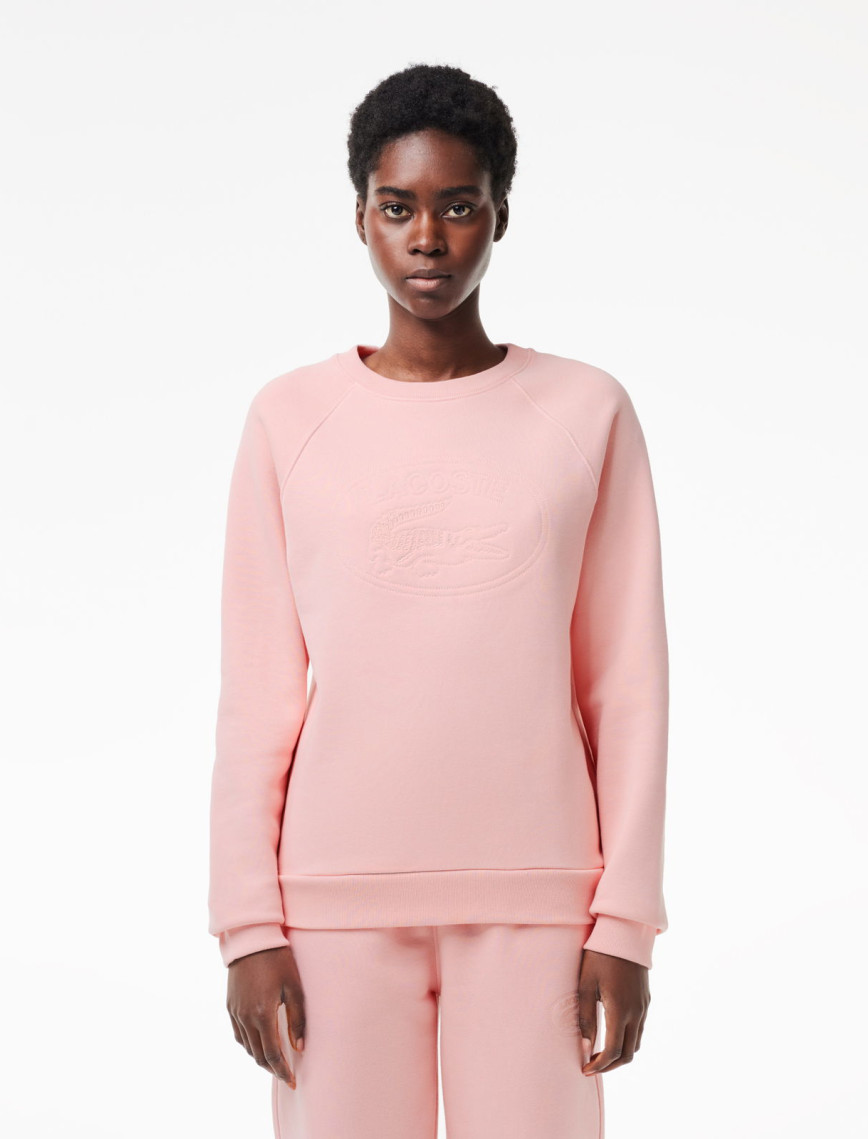Lacoste Classic Kadın Pembe Sweatshirt Lacoste Classic Kadın Pembe Sweatshirt