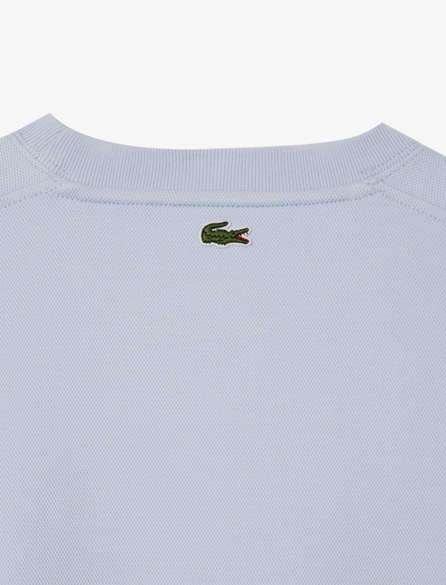 Lacoste Kadın Bisiklet Yaka Mavi Sweatshirt Lacoste Kadın Bisiklet Yaka Mavi Sweatshirt