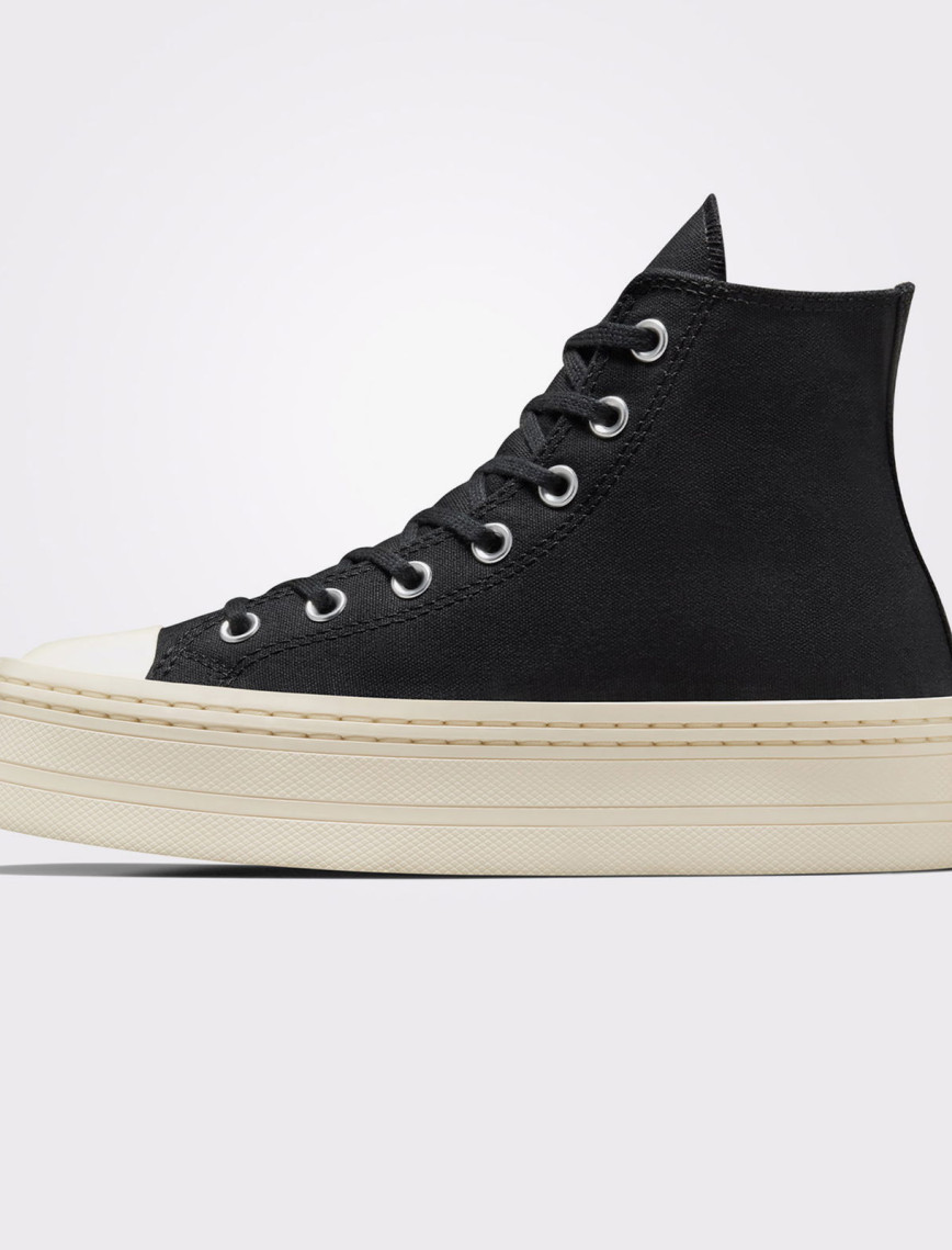 Converse Chuck Taylor All Star Modern Lift Unisex Siyah Platform Sneaker Converse Chuck Taylor All Star Modern Lift Unisex Siyah Platform Sneaker