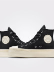Converse Chuck Taylor All Star Modern Lift Unisex Siyah Platform Sneaker Converse Chuck Taylor All Star Modern Lift Unisex Siyah Platform Sneaker