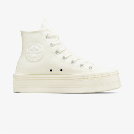 Converse Chuck Taylor All Star Modern Lift Platform Canvas Kadın Krem Sneaker Converse Chuck Taylor All Star Modern Lift Platform Canvas Kadın Krem Sneaker