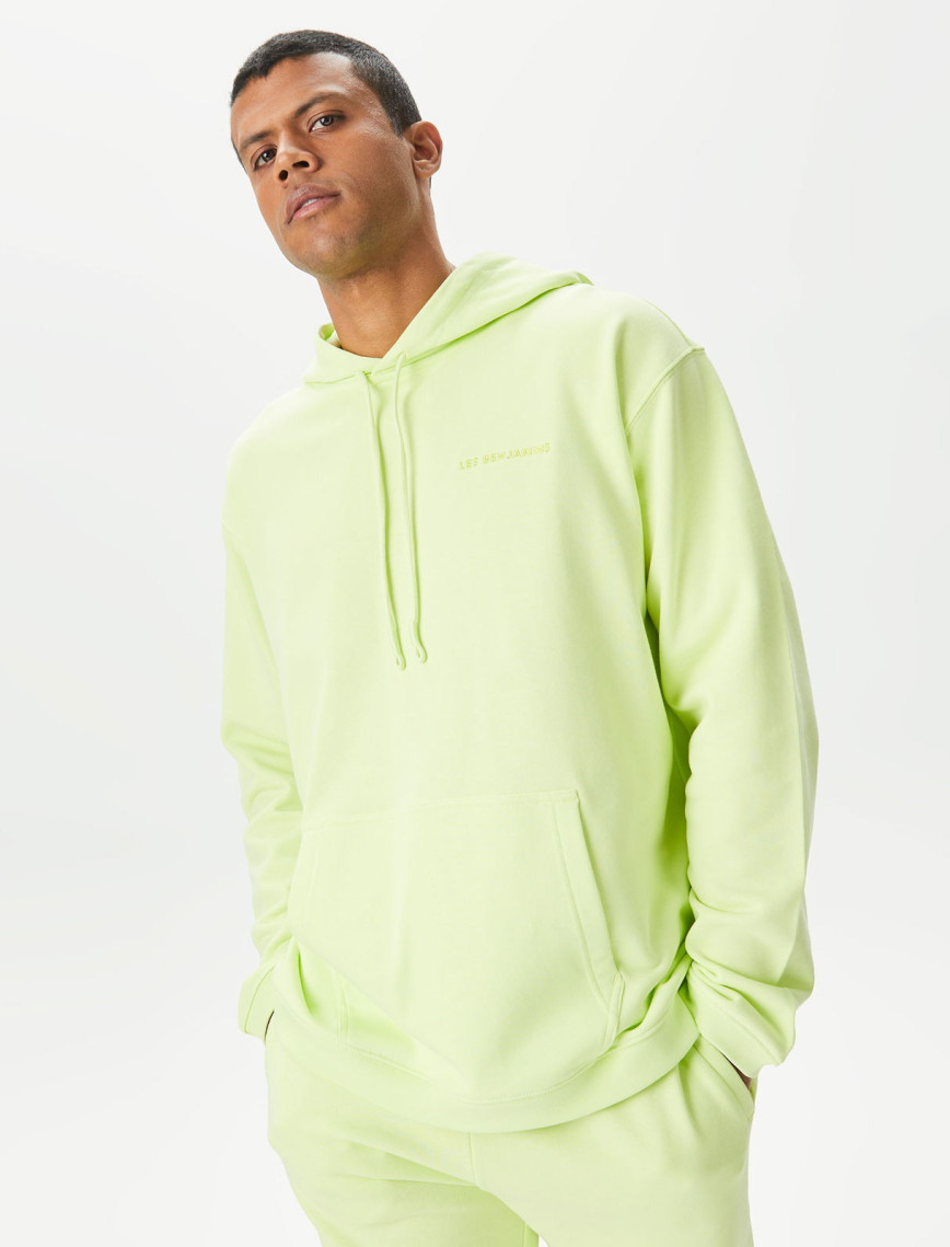 Les Benjamins Essentials 301 Erkek Yeşil Hoodie Les Benjamins Essentials 301 Erkek Yeşil Hoodie