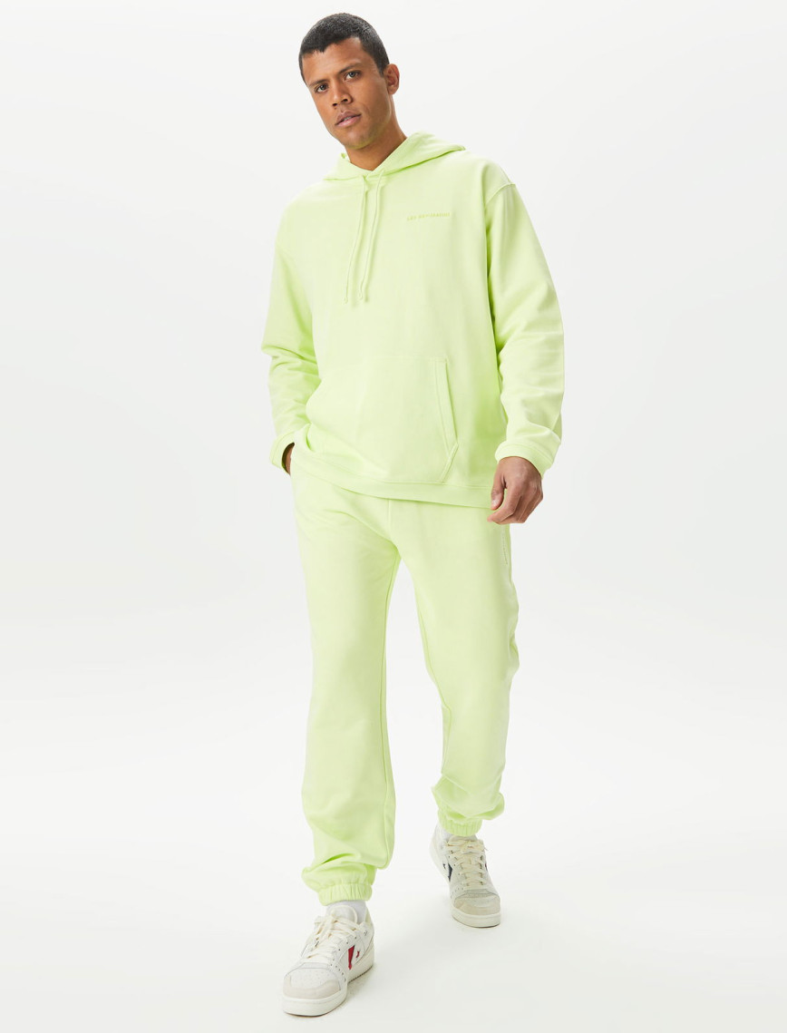 Les Benjamins Essentials 301 Erkek Yeşil Hoodie Les Benjamins Essentials 301 Erkek Yeşil Hoodie