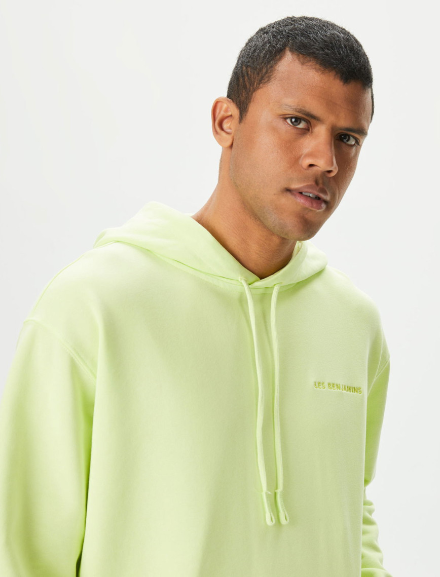 Les Benjamins Essentials 301 Erkek Yeşil Hoodie Les Benjamins Essentials 301 Erkek Yeşil Hoodie