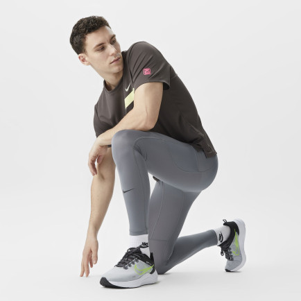 Nike Dri-Fit Pro Erkek Gri Tayt Nike Dri-Fit Pro Erkek Gri Tayt