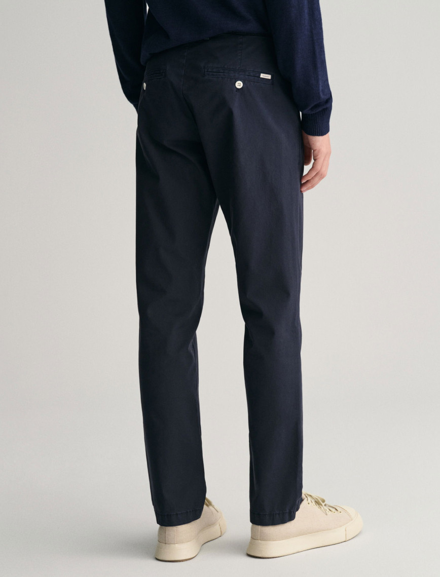 GANT Erkek Lacivert Slim Fit Pantolon GANT Erkek Lacivert Slim Fit Pantolon