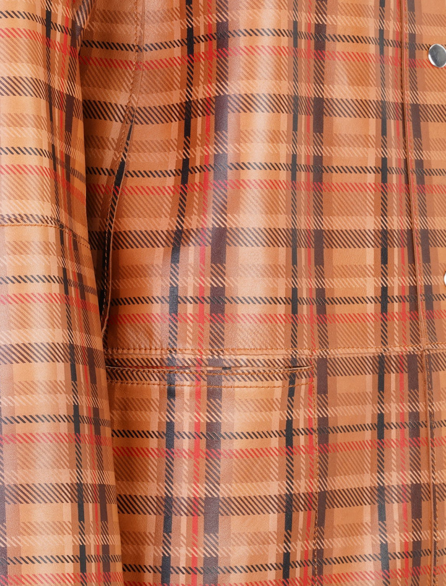 Sienna Konyak Kadın Çift Taraflı Süet Deri Pardösü Sienna Konyak Kadın Çift Taraflı Süet Deri Pardösü