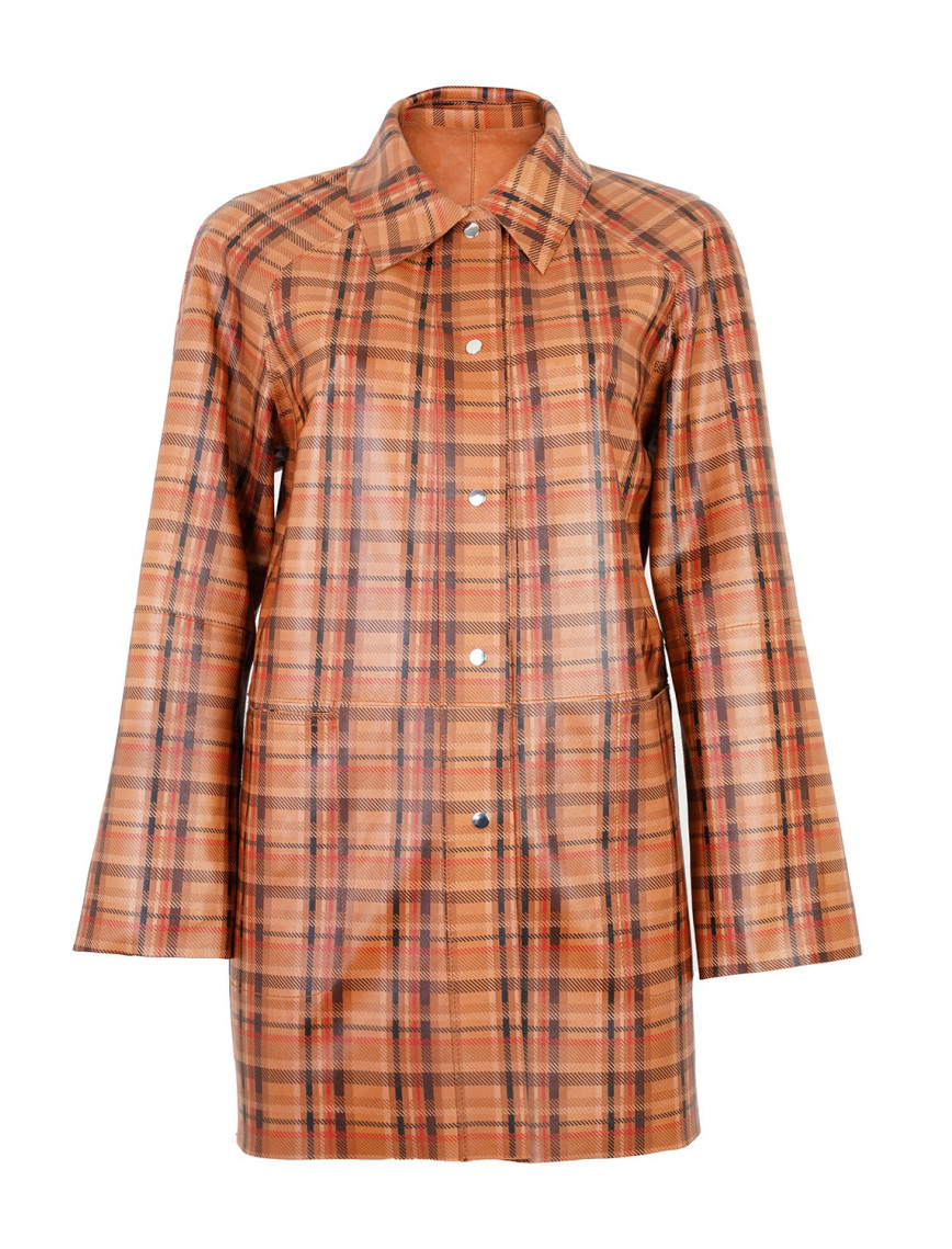 Sienna Konyak Kadın Çift Taraflı Süet Deri Pardösü Sienna Konyak Kadın Çift Taraflı Süet Deri Pardösü