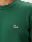 Lacoste Erkek Classic Fit Bisiklet Yaka Organik Pamuk Koyu Yeşil Sweatshirt Lacoste Erkek Classic Fit Bisiklet Yaka Organik Pamuk Koyu Yeşil Sweatshirt