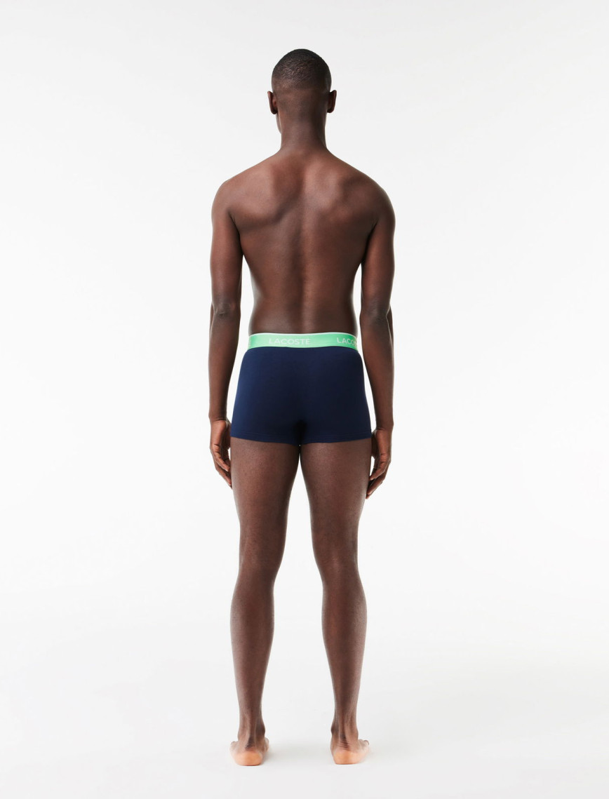 Lacoste Classic Erkek 3'lü Lacivert Boxer Lacoste Classic Erkek 3'lü Lacivert Boxer