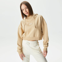 UNITED4 Classic Kadın Krem Hoodie UNITED4 Classic Kadın Krem Hoodie