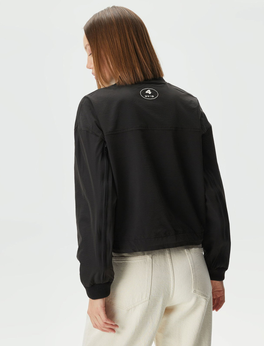 UNITED4 Classic Kadın Siyah Ceket UNITED4 Classic Kadın Siyah Ceket