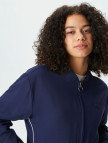 Lacoste Kadın Hakim Yaka Lacivert Mont