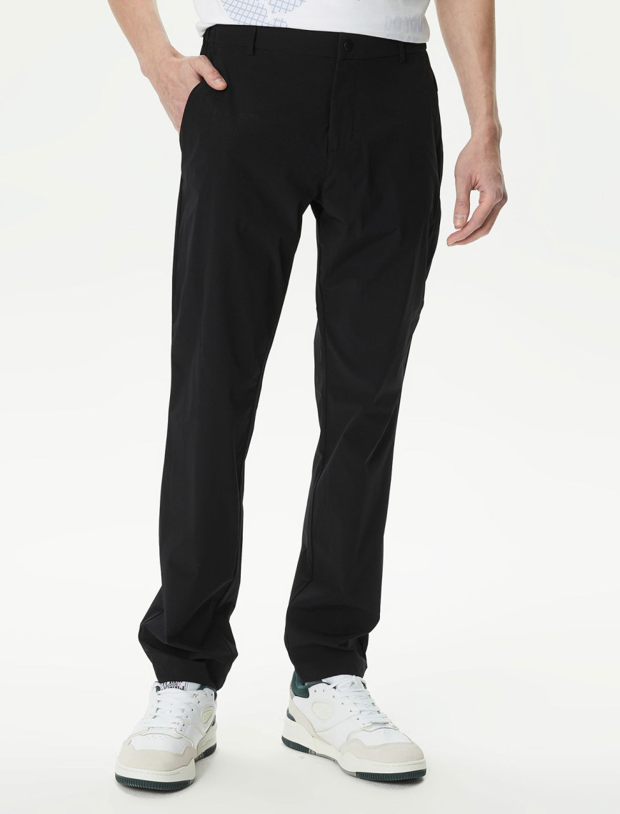 Lacoste Erkek Slim Fit Siyah Pantolon Lacoste Erkek Slim Fit Siyah Pantolon