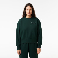 Lacoste Kadın Bisiklet Yaka Yeşil Sweatshirt Lacoste Kadın Bisiklet Yaka Yeşil Sweatshirt