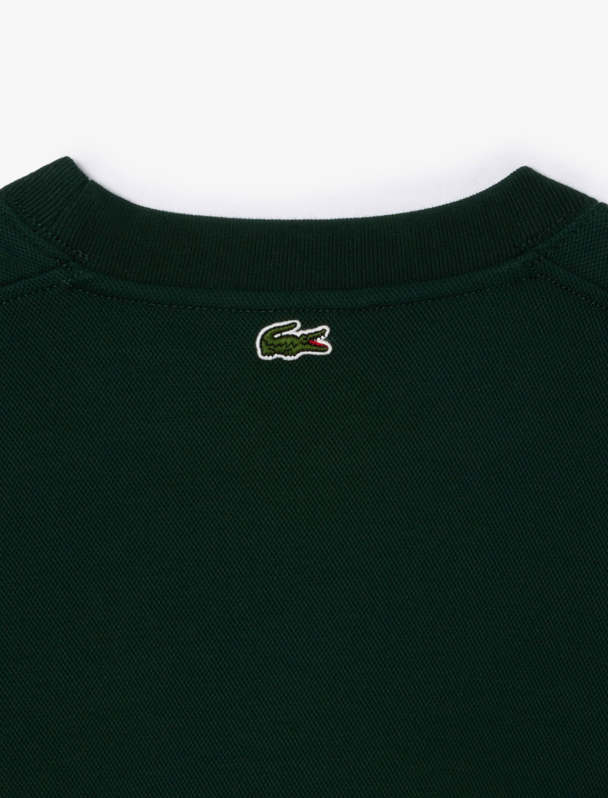 Lacoste Kadın Bisiklet Yaka Yeşil Sweatshirt Lacoste Kadın Bisiklet Yaka Yeşil Sweatshirt
