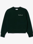 Lacoste Kadın Bisiklet Yaka Yeşil Sweatshirt Lacoste Kadın Bisiklet Yaka Yeşil Sweatshirt