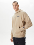 New Balance Athletics Embroidered Relaxed Bej Erkek Hoodie New Balance Athletics Embroidered Relaxed Bej Erkek Hoodie