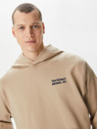 New Balance Athletics Embroidered Relaxed Bej Erkek Hoodie New Balance Athletics Embroidered Relaxed Bej Erkek Hoodie