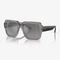 RAY-BAN 0RB4408 Injected Unisex Gri Güneş Gözlüğü