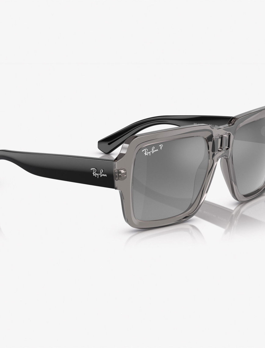 RAY-BAN 0RB4408 Injected Unisex Gri Güneş Gözlüğü RAY-BAN 0RB4408 Injected Unisex Gri Güneş Gözlüğü
